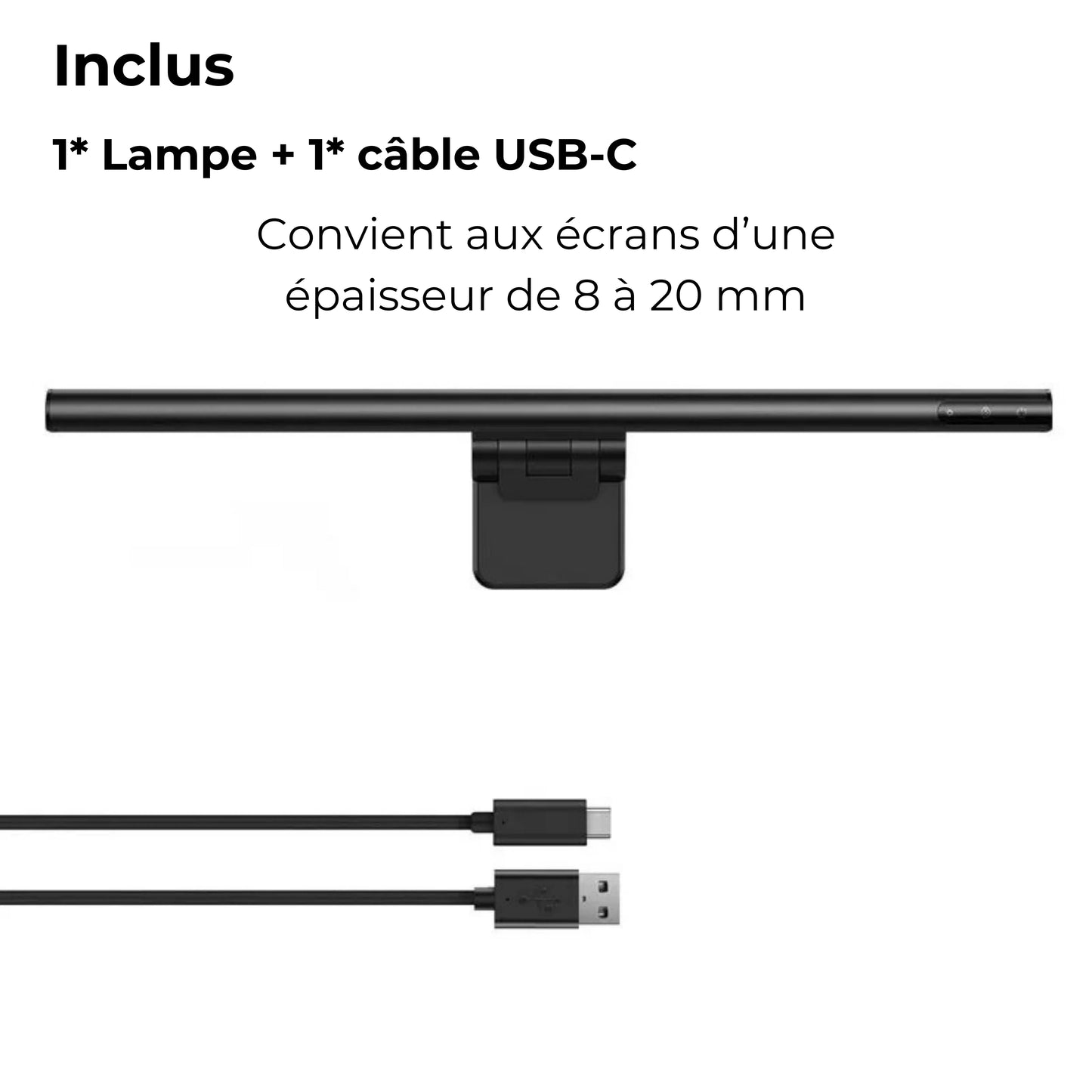 lampe écran ordinateur caractéristiques