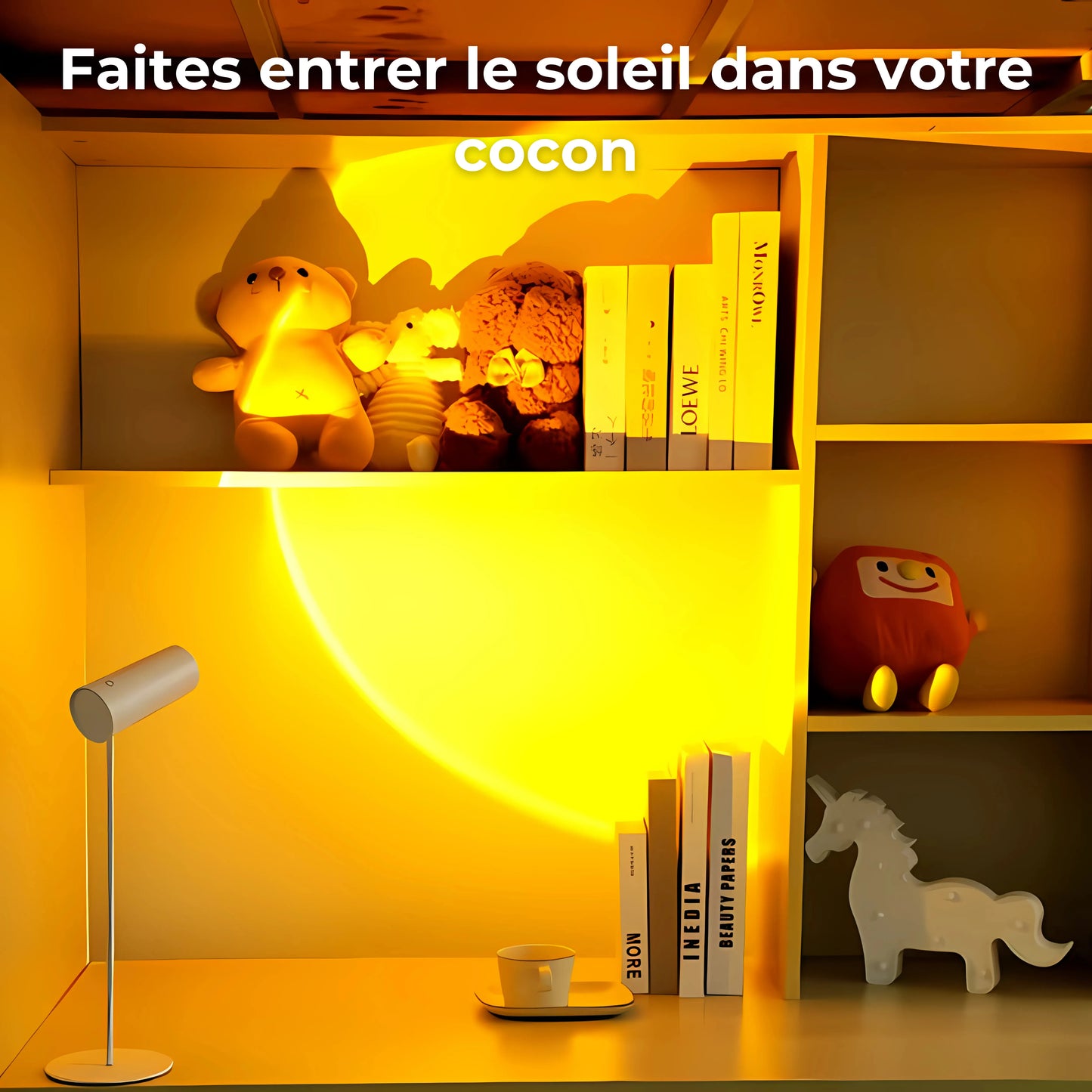 lampe de bureau originale sunset