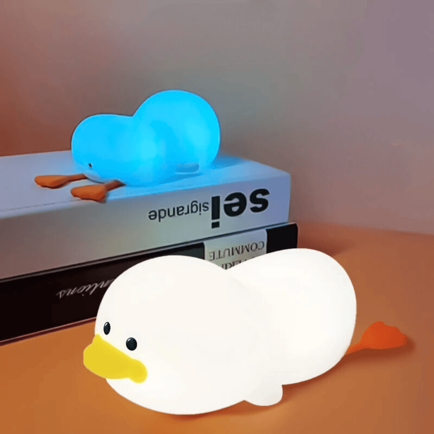 veilleuse canard dodo duck multicolore