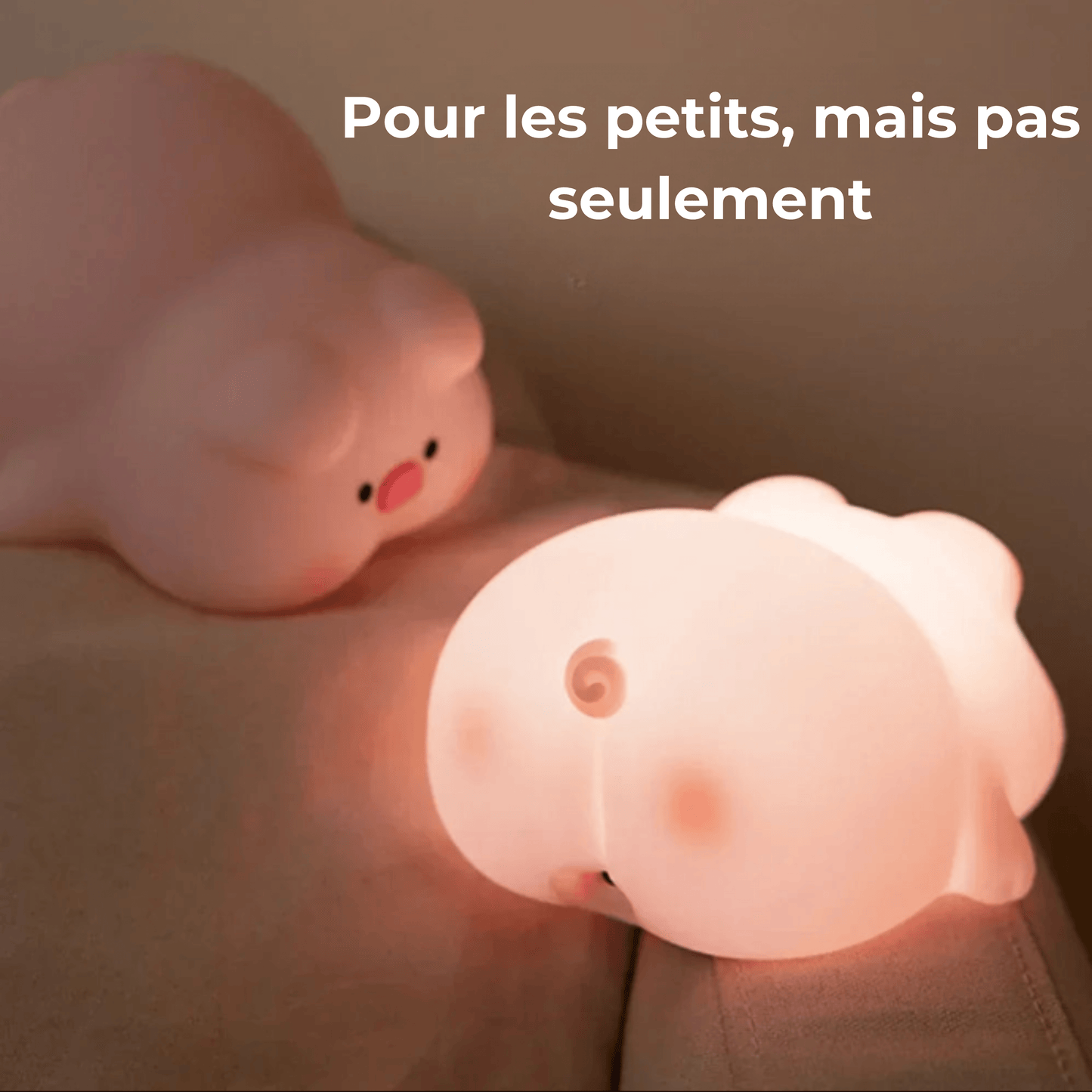 veilleuse cochon pour les enfants et les adultes