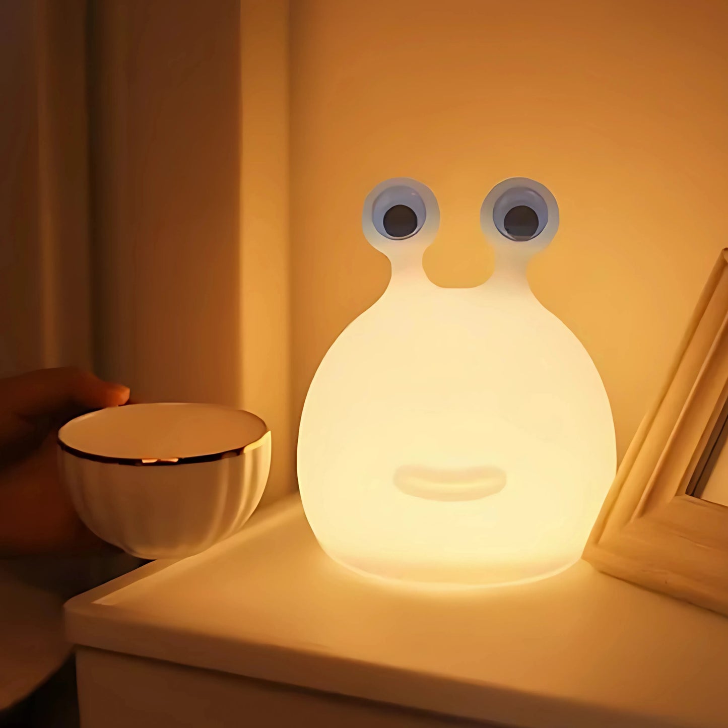 veilleuse led sans fil limace