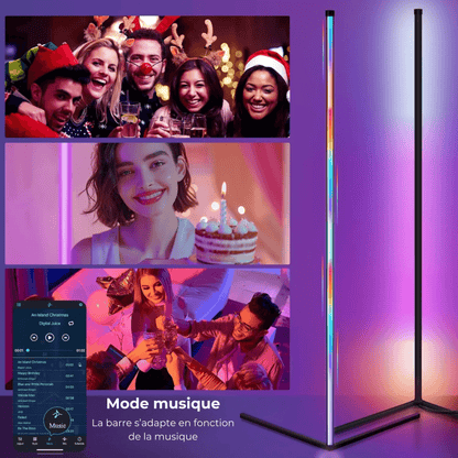Barre lumineuse mode musique