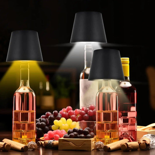 Lampe de table bouchon de bouteille