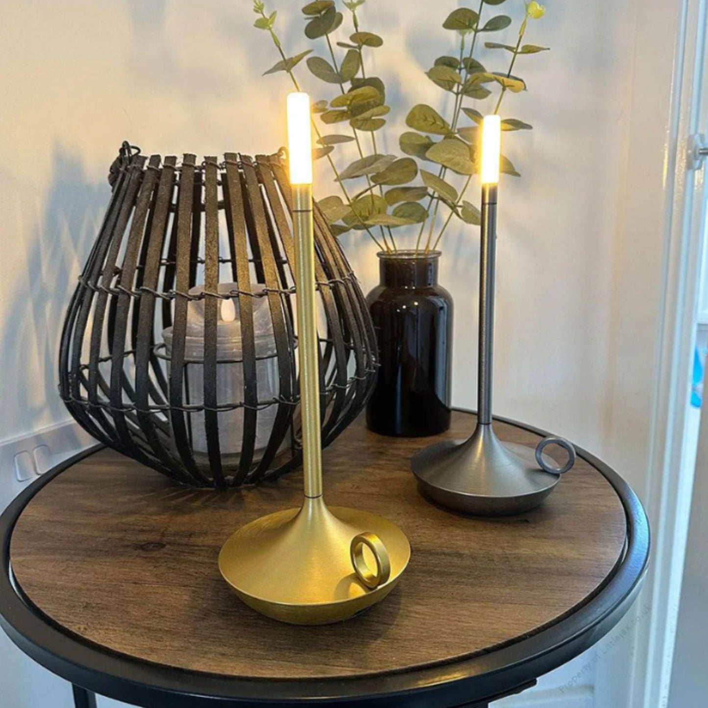 lampe bougie vintage 2 modèles