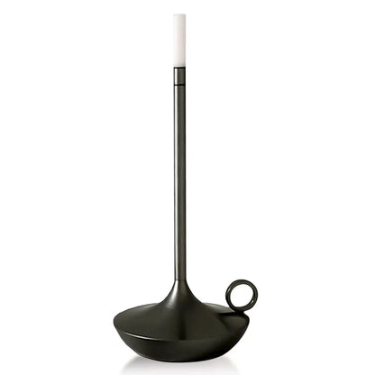 lampe bougie vintage fond blanc 2