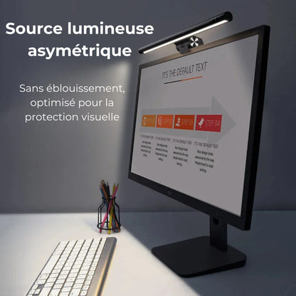 lampe écran ordinateur asymétrique