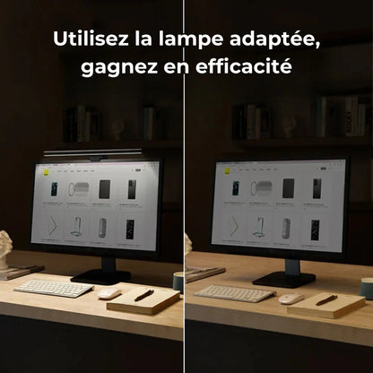lampe écran ordinateur efficacité