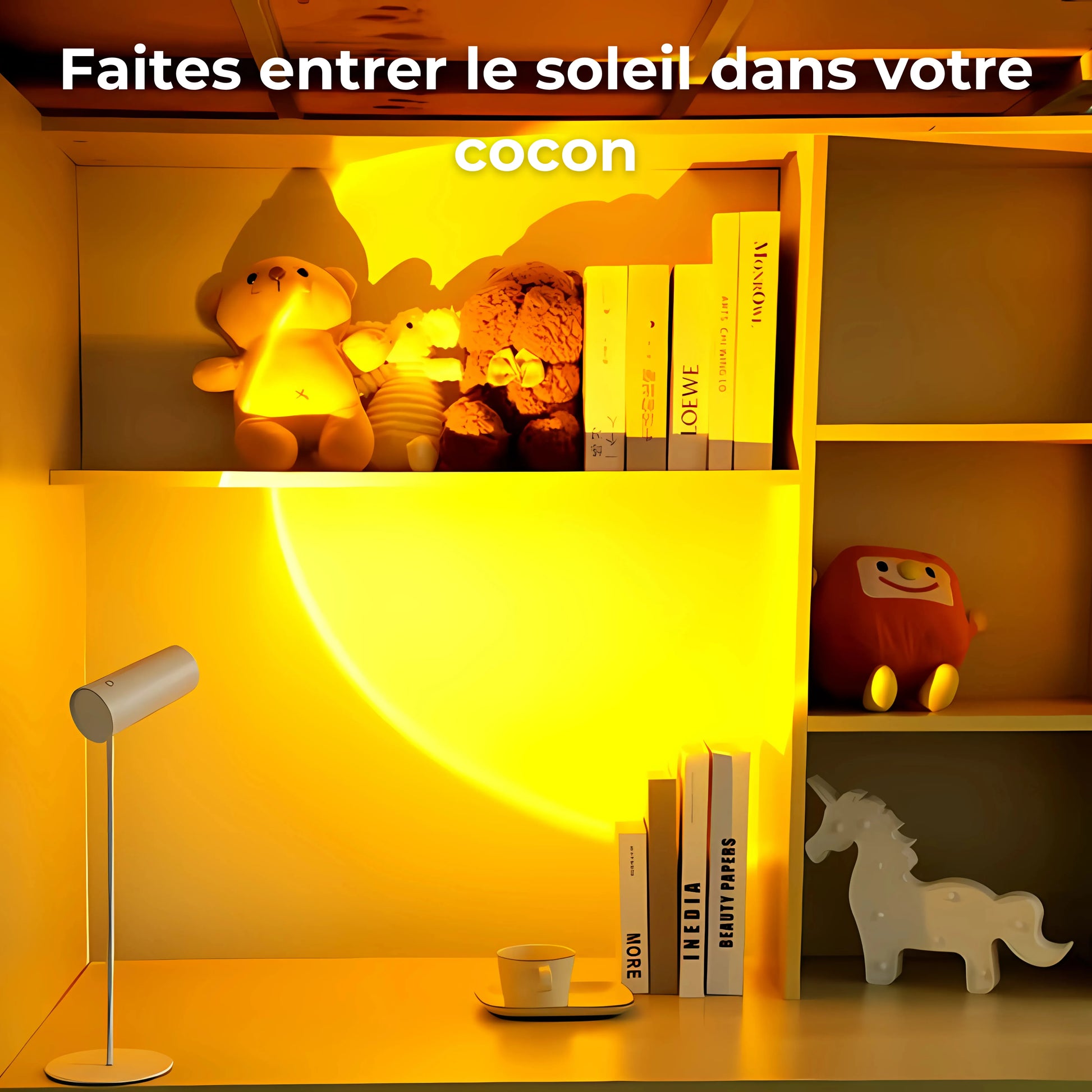 lampe de bureau originale sunset