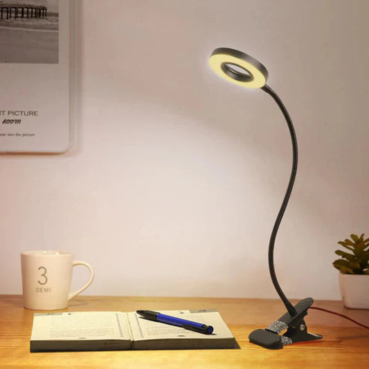 lampe de bureau à pince