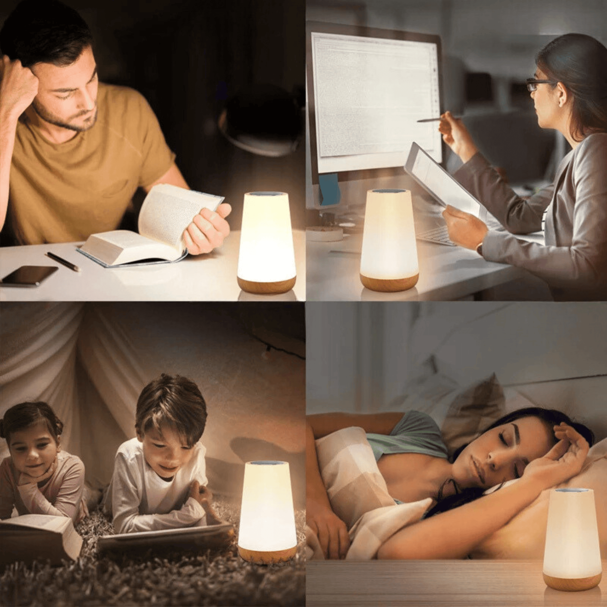 lampe de chevet télécommande enfants et adultes