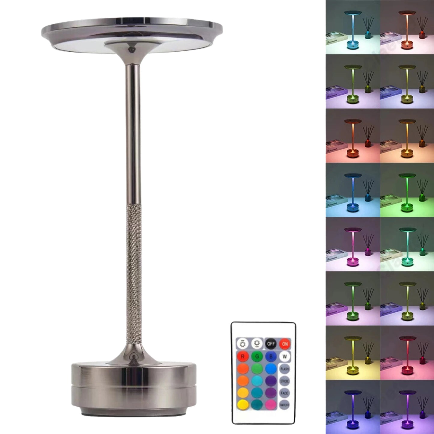 lampe de table sans fil rechargeable 16 couleurs 3