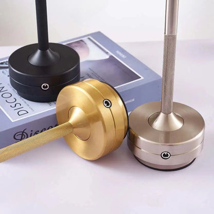 lampe de table sans fil rechargeable 3 couleurs prise