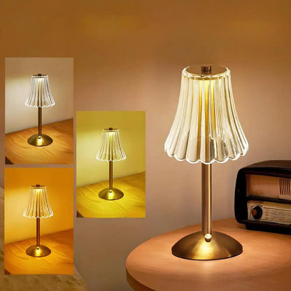 lampe de table vintage 3 températures d'éclairage