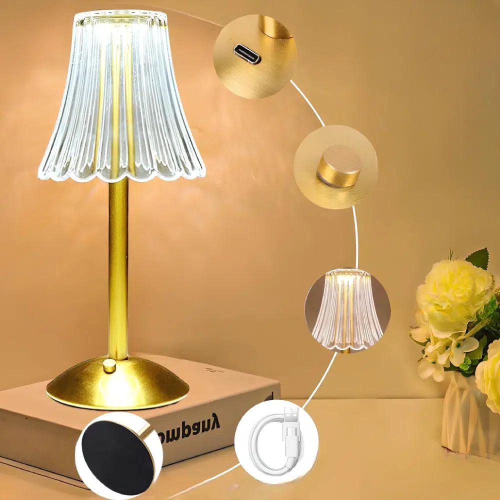 lampe de table vintage caractéristiques