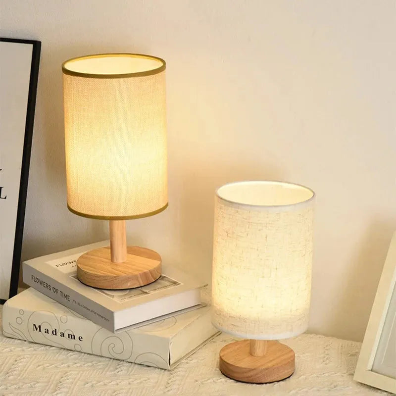lampe en lin 2 modèles