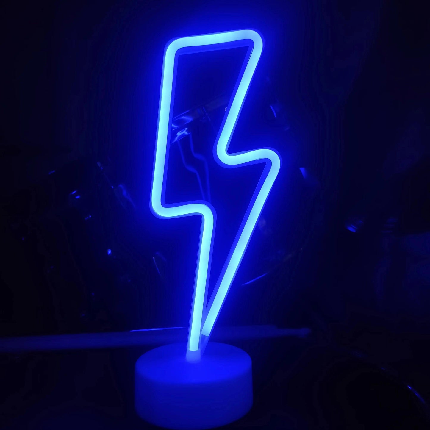 lampe néon éclair