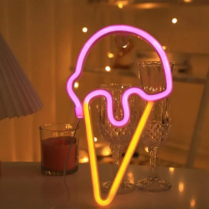 lampe à néon glace 1