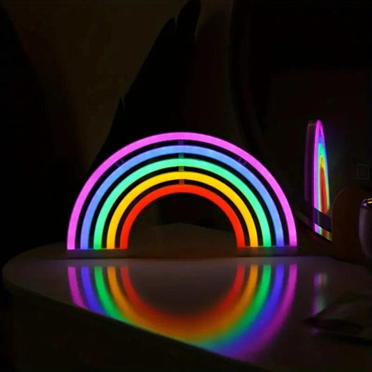 néon arc-en-ciel
