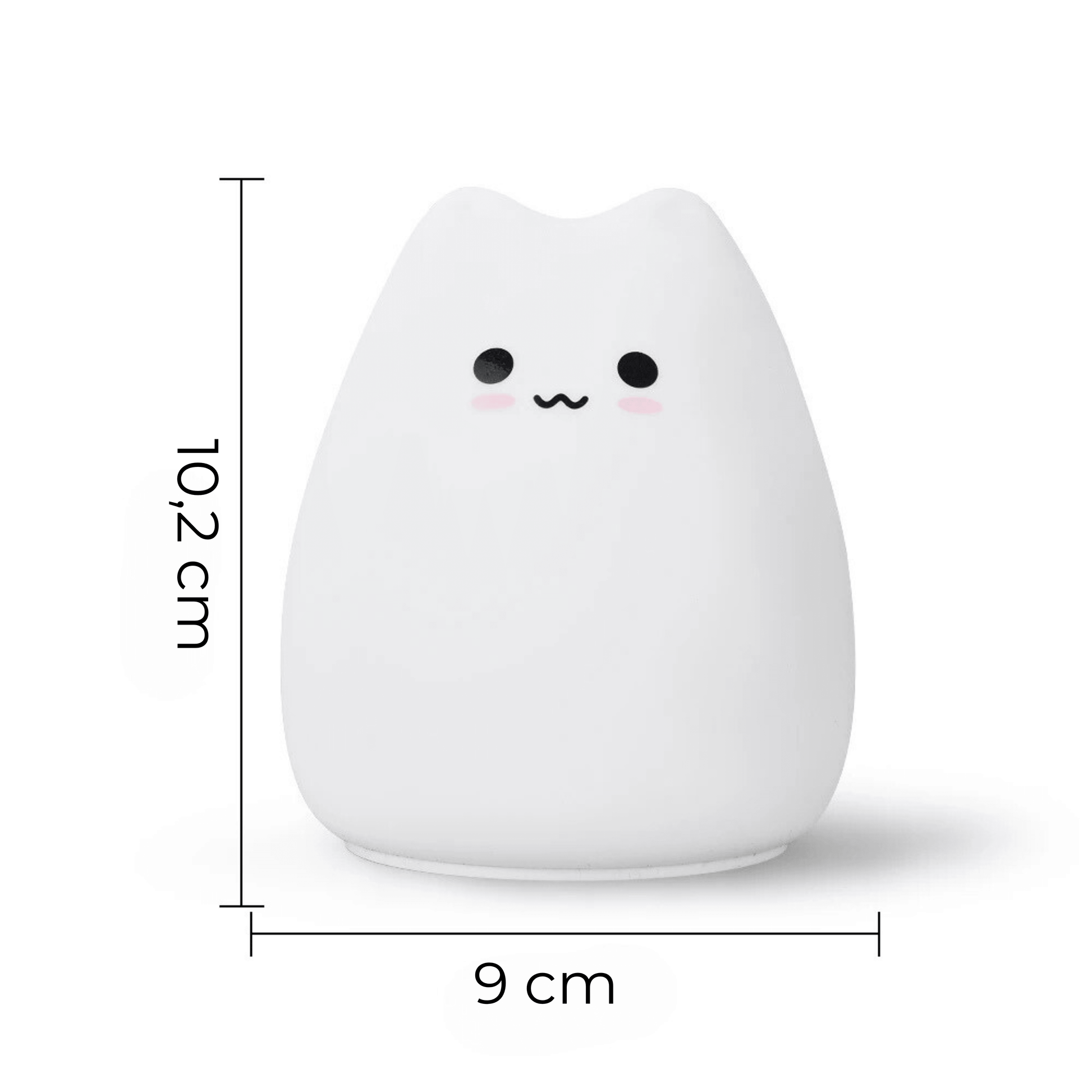  veilleuse chat dimensions