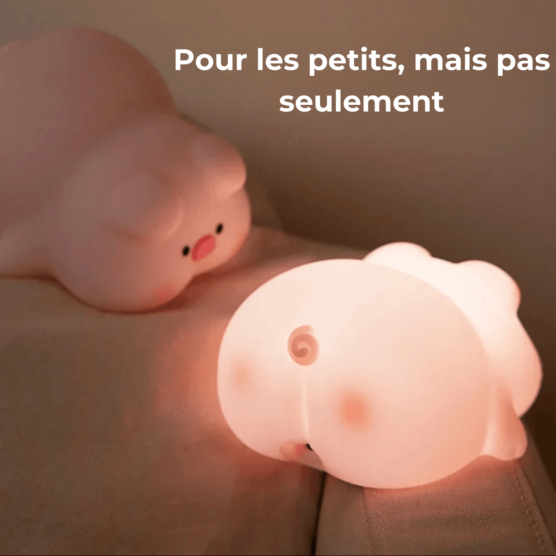 veilleuse cochon pour les enfants et les adultes